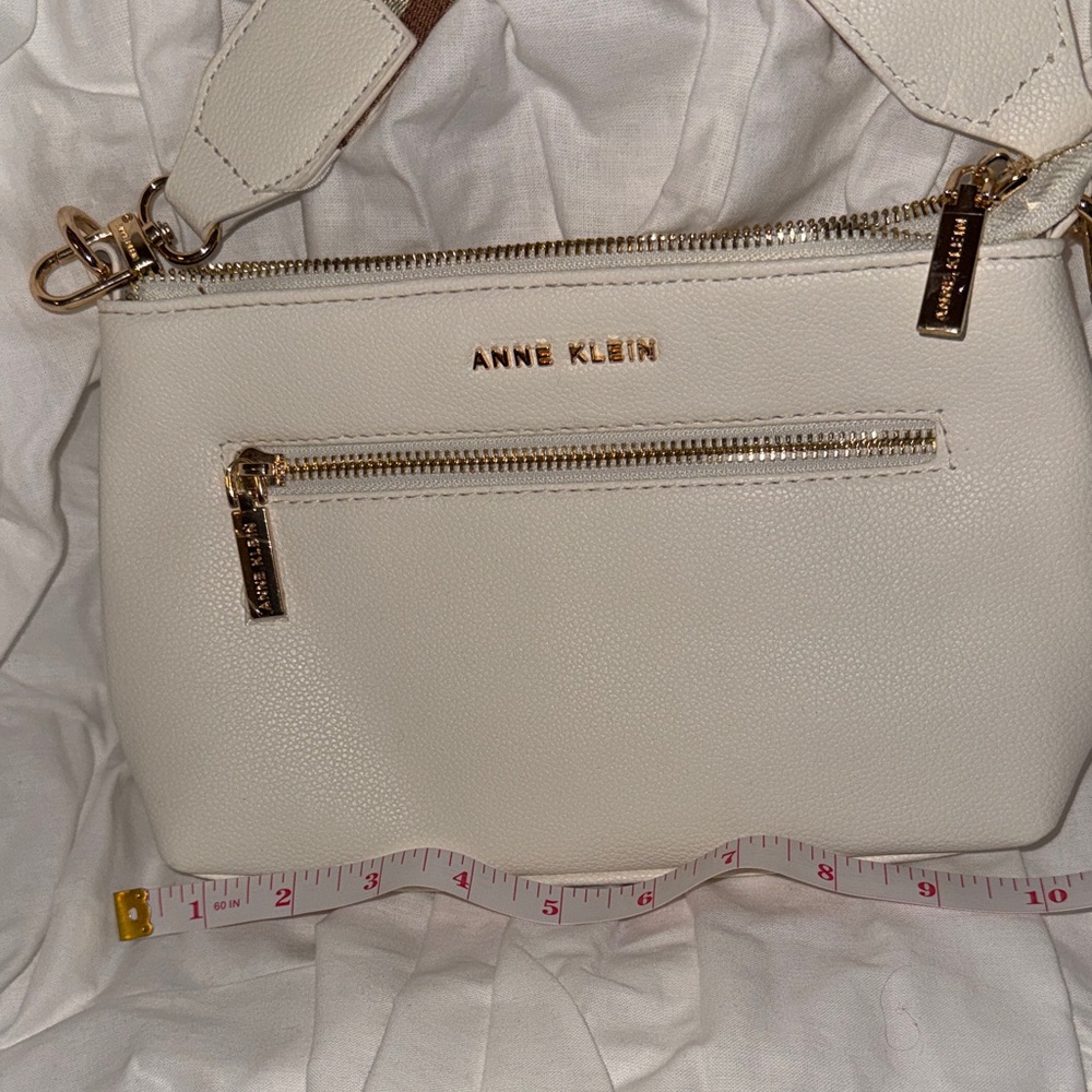 Anne Klein Off-White Crossbody Bag
